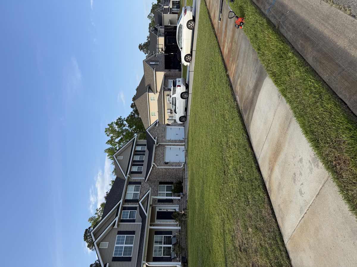 Healthy fertilized residential lawn by A&P Lawn Care in Hinesville, GA